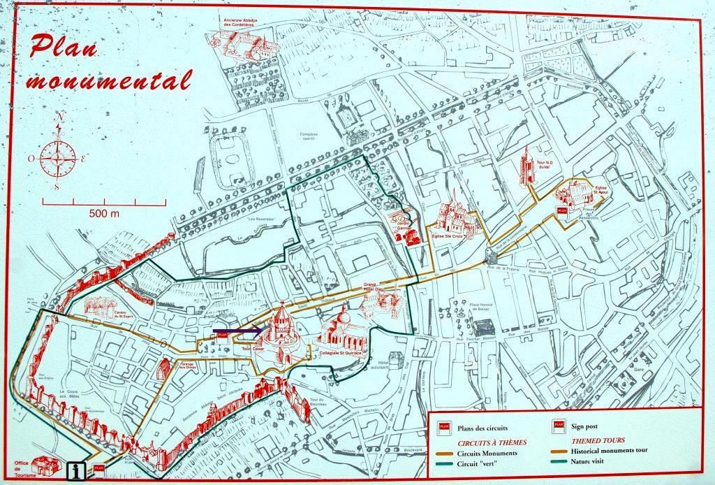 Plan de Provins